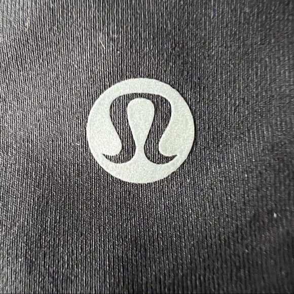 Lululemon Top Speed Crop Running Tights Cream Black Animal Print 4 - Picture 12 of 15